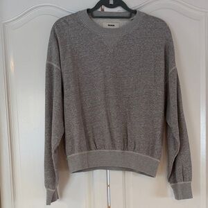Buck Mason Women’s Gray Crewneck Sweatshirt NWOT - SZ S